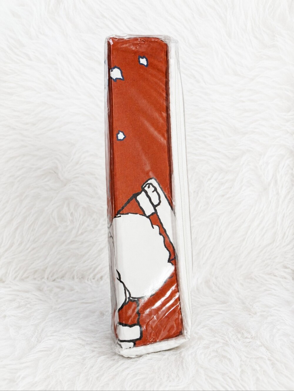 Peanuts Christmas Snoopy Red 4 Piece Microfiber Queen Sheet Set New With Tags - Picture 7 of 7